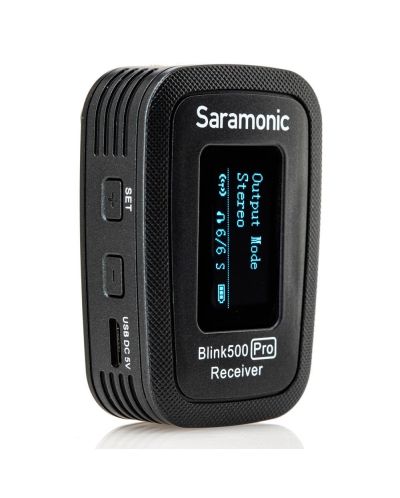 Mikrofon Saramonic - Blink500 Pro B1, bežični, crni - 5