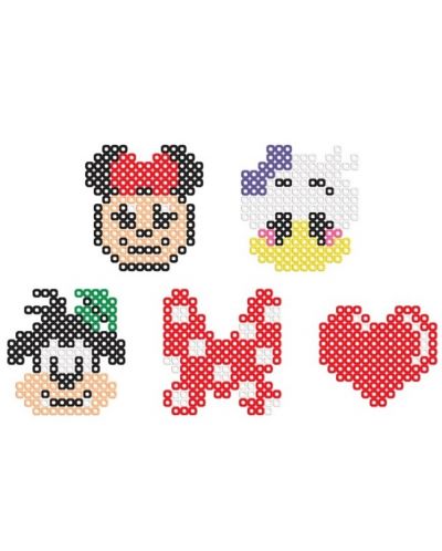 Mini mozaik Red Castle - Minnie Mouse, 1280 perli - 2