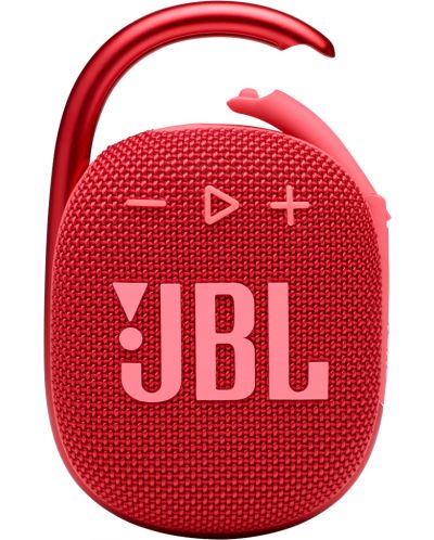 Mini zvučnik JBL - CLIP 4, crveni - 1