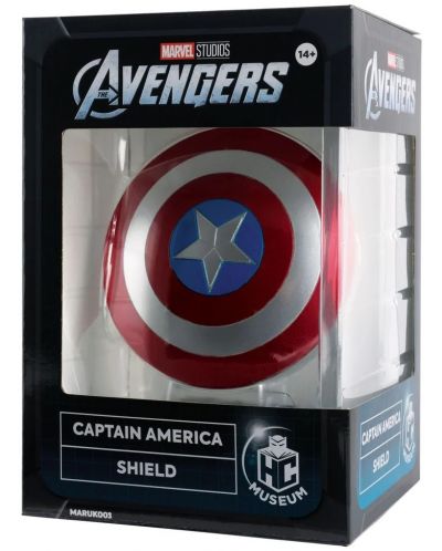 Mini replika Eaglemoss Marvel: Captain America - Captain America's Shield (Hero Collector Museum) - 5