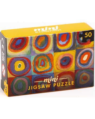 Mini slagalica Professor Puzzle od 50 dijelova - Mini remek-djela, asortiman - 2