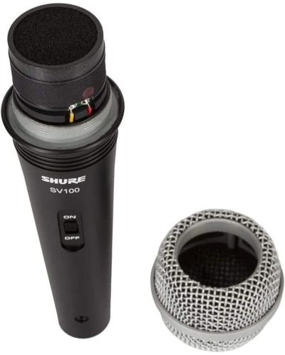 Mikrofon Shure - SV100-W, crni - 4
