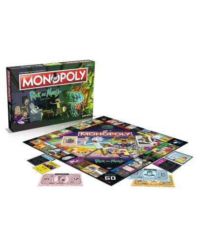Društvena igra Hasbro Monopoly - Rick and Morty Edition - 2