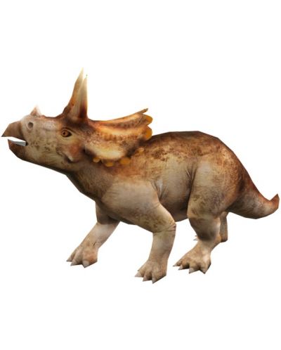 Sastavljeni model od papira - Triceratops, 36 x 58 cm - 1