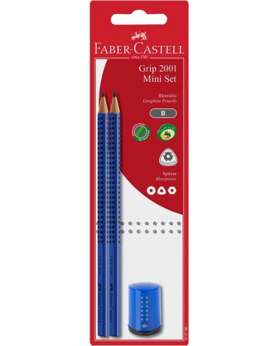 Olovke Faber-Castell Grip 2001 - 2 komada, šiljilo - 2