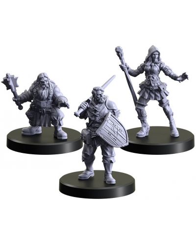 Model The Witcher: Miniatures Classes 1 (Mage, Craftsman, Man-at-Arms) - 1