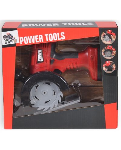 Dječja igračka Moni Toys - Power Tools, kutna brusilica - 4