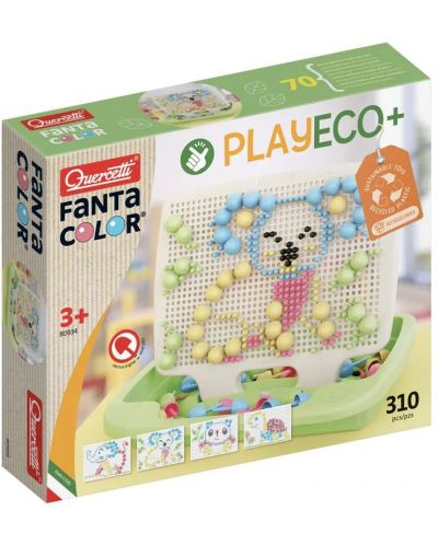 Mozaik Quercetti Play Eco - Fantacolor, 310 dijelova - 1
