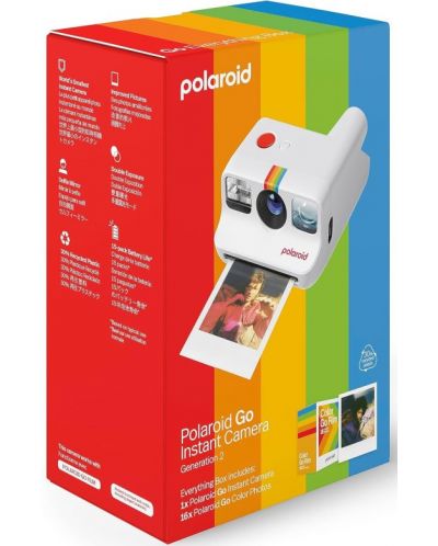 Instant kamera i film Polaroid - Go Gen 2 Everything Box, White - 9