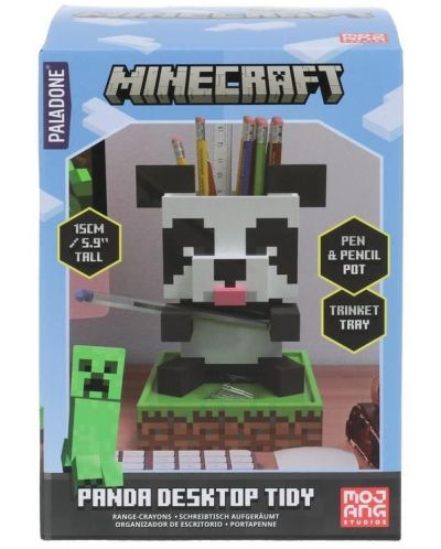 Držač za olovke Paladone Games: Minecraft - Panda - 3