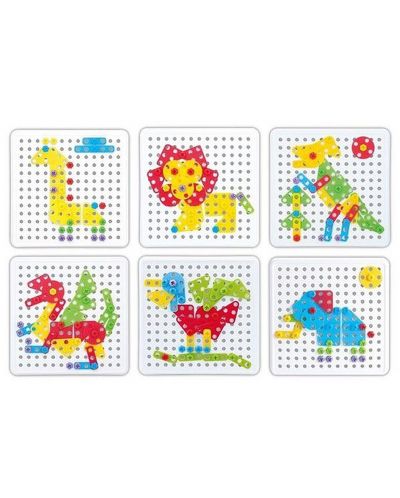 Mozaik sa 6 slika Raya Toys - Životinje, 94 dijela - 2