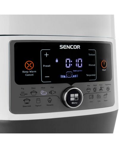 Multicooker Sencor - SPR 3600WH, 1000 W, 14 programa, bijeli - 3