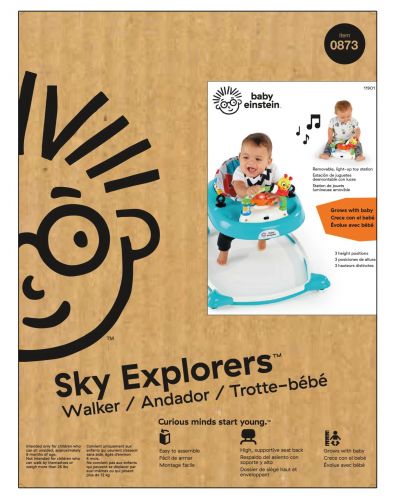 Glazbena hodalica Baby Einstein - Sky Explorers - 8