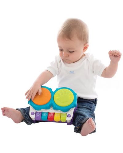 Glazbena igračka 2 u 1 Playgro + Learn - Klavir i bubnjevi - 5