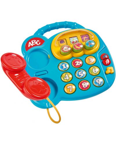Glazbena igračka Simba Toys ABC - Telefon, plav - 2
