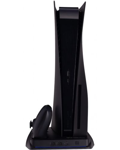 Višenamjenski stalak SteelDigi - Azure Crow, crni (PS5) - 3