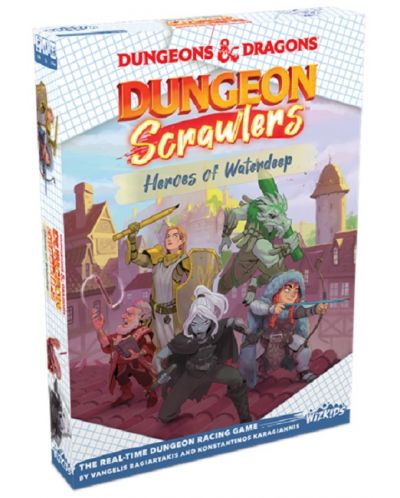 Društvena igra Dungeons & Dragons - Dungeon Scrawlers: Heroes of Waterdeep - Obiteljska - 1