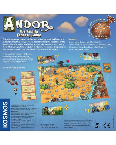Društvena igra Andor: The Family Fantasy Game - obiteljska - 2