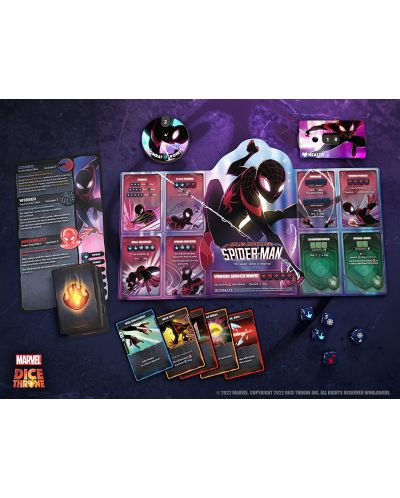 Društvena igra Marvel Dice Throne 4 Hero Box - Scarlet Witch vs Thor vs Loki vs Spider-Man - 7