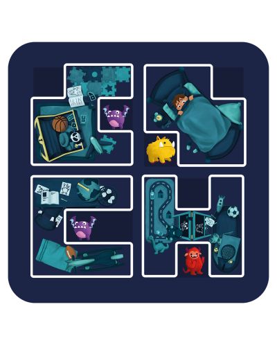 Društvena igra Smart Games - Monsters Hide & Seek - 4