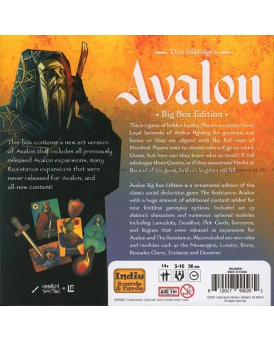 Društvena igra Avalon (Big Box) - party - 3