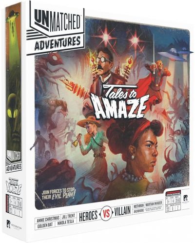 Društvena igra Unmatched Adventures: Tales to Amaze + Deluxe Tokens - Kooperativna - 1
