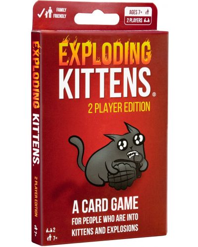 Društvena igra za dvoje Exploding Kittens - 2 Player Edition - 1