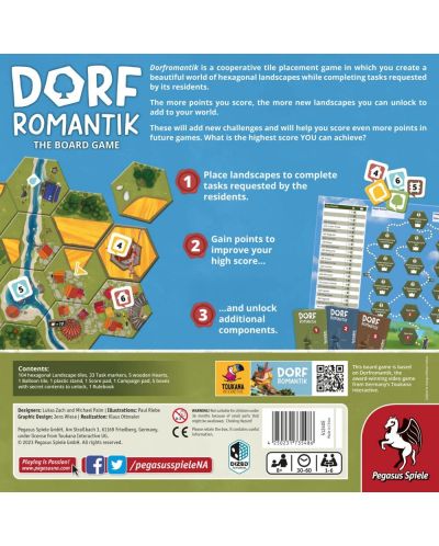 Društvena igra Dorfromantik - kooperativna - 2