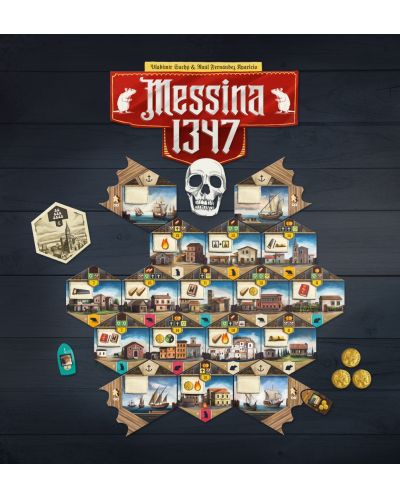 Društvena igra Messina 1347 - strateška - 8