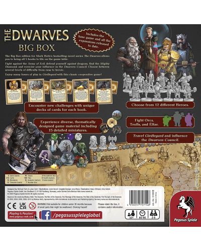 Društvena igra The Dwarves (Big Box) - strateška - 2