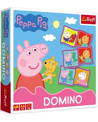 Društvena igra Domino: Peppa Pig - dječja - 1