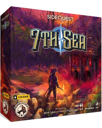 Društvena igra SideQuest: 7th Sea - Strateška - 1