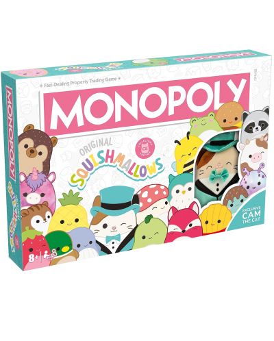 Društvena igra Monopoly: Squishmallows - Dječja - 1