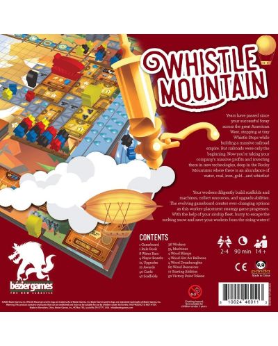 Društvena igra Whistle Mountain - strateška - 2