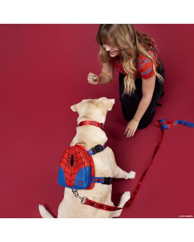 Oprsnica za pse s ruksakom Loungefly Marvel: Spider-Man - Spider-Man  - 8