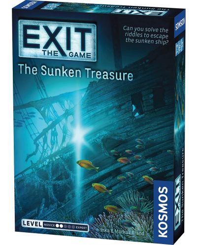 Društvena igra Exit: The Sunken Treasure - obiteljska - 1