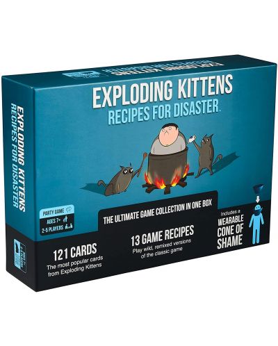 Društvena igra Exploding Kittens: Recipes For Disaster - zabava - 1