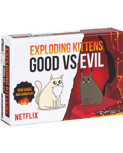 Društvena igra Exploding Kittens: Good vs Evil - Party - 1
