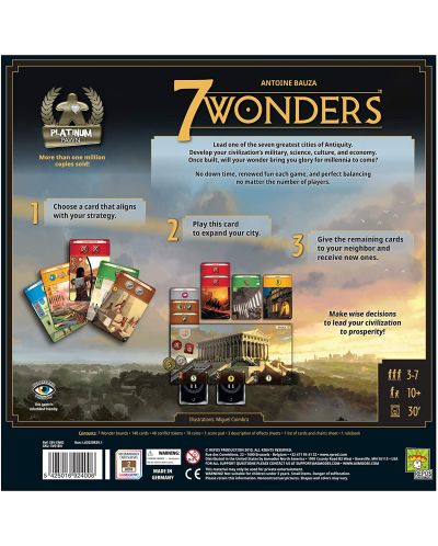 Društvena igra 7 Wonders (2nd Edition) - obiteljska - 2