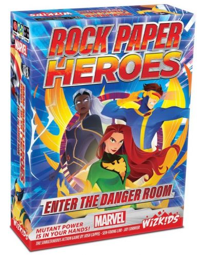 Društvena igra Marvel Rock Paper Heroes: Enter the Danger Room - party - 1