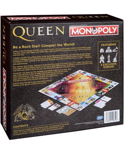Društvena igra Hasbro Monopoly - Queen - 2