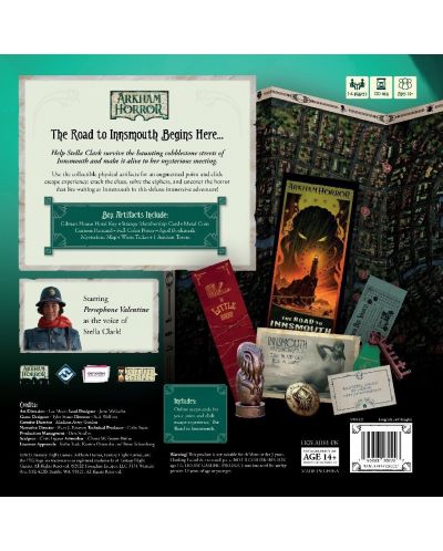 Društvena igra Arkham Horror: The Road to Innsmouth (Deluxe Edition) - kooperativna - 2