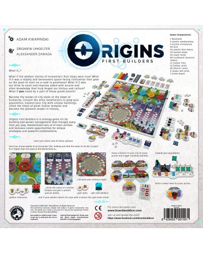 Društvena igra Origins: First Builders - strateška - 2