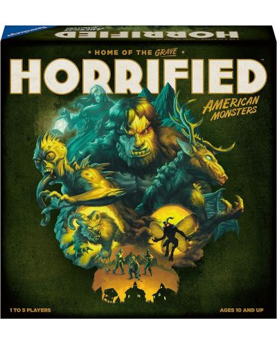 Društvena igra Horrified: American Monsters - kooperativna - 1