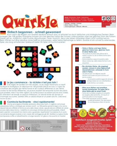 Društvena igra Qwirkle - Obiteljska - 2