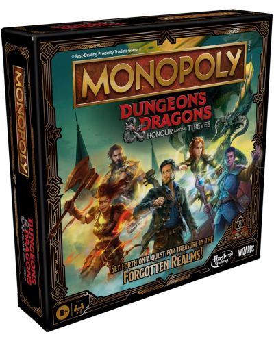 Društvena igra Monopoly Dungeons & Dragons: Honor Among Thieves (English Version) - 1