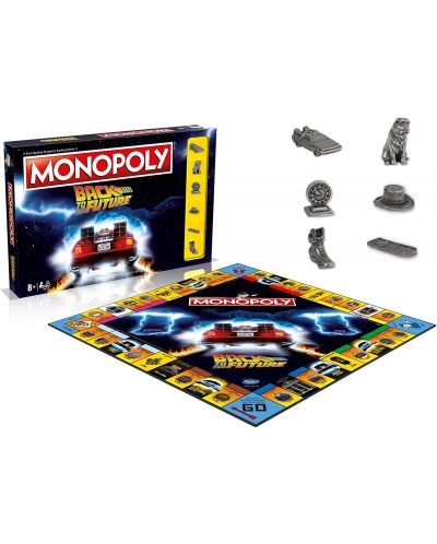 Društvena igra Monopoly: Back to the future - obiteljska - 2
