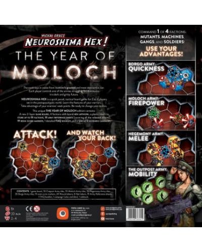 Društvena igra Neuroshima Hex 3.0 - Year of Moloch Еdition - 2