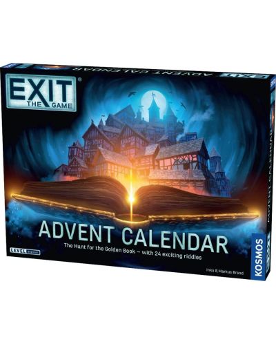 Društvena igra EXiT Advent Calendar: The Hunt for the Golden Book - zadruga - 1