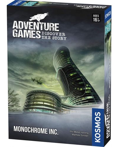 Društvena igra Adventure Games - Monochrome Inc - obiteljska - 1